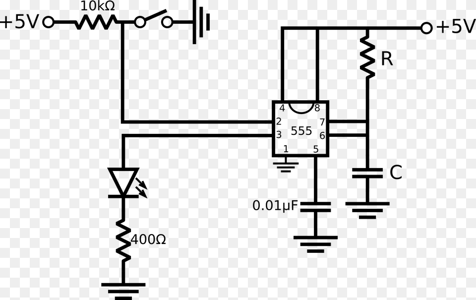 The Circuit For Our Project Looks Like Diagram, Circuit Diagram Png Image