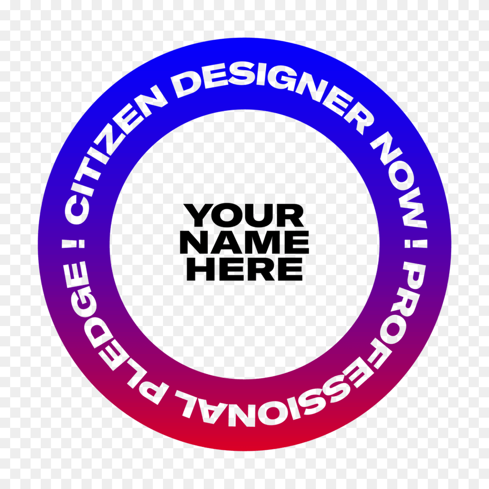 The Citizen Designer Pledge Aigany Medium, Logo Free Png