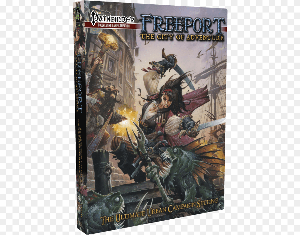 The City Of Adventure For The Pathfinder Rpg Freeport The City Of Adventure For The Pathfinder, Book, Comics, Publication, Adult Png Image