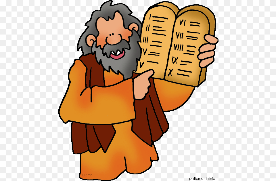 The Co Writing Clay Moses Ten Commandments Clipart, Baby, Person, Monk, Face Png Image