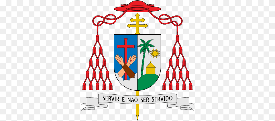 The Coat Of Arms Of Alexandre Jose Maria Dos Santos Aquilino Bocos Merino Cmf, Cross, Symbol, Baby, Person Png Image