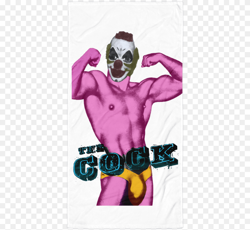 The Cock Beach Towel Jester, T-shirt, Clothing, Person, Man Free Transparent Png