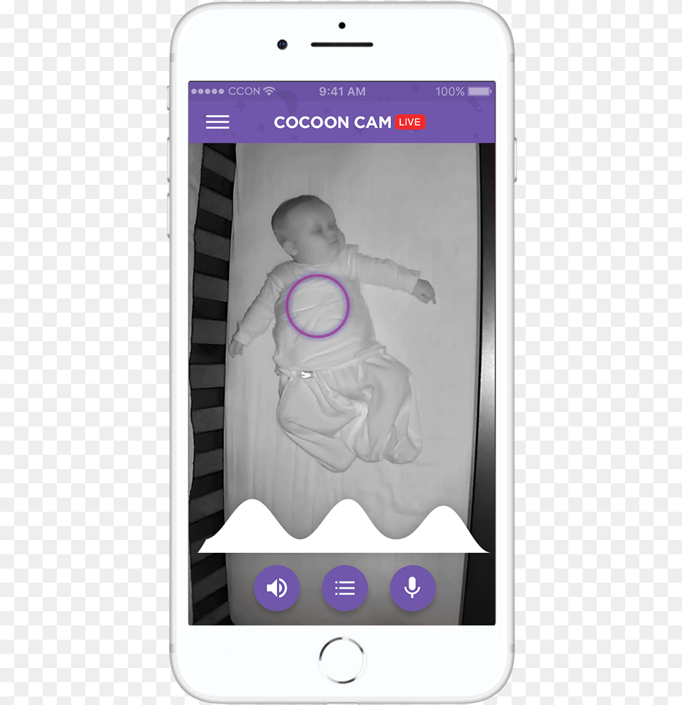 The Cocoon Cam, Baby, Person, Electronics, Phone Free Png