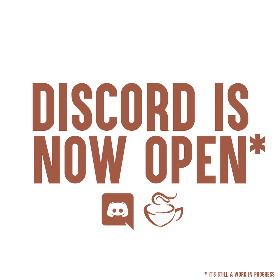The Coffee Club Discord, Text Free Png Download