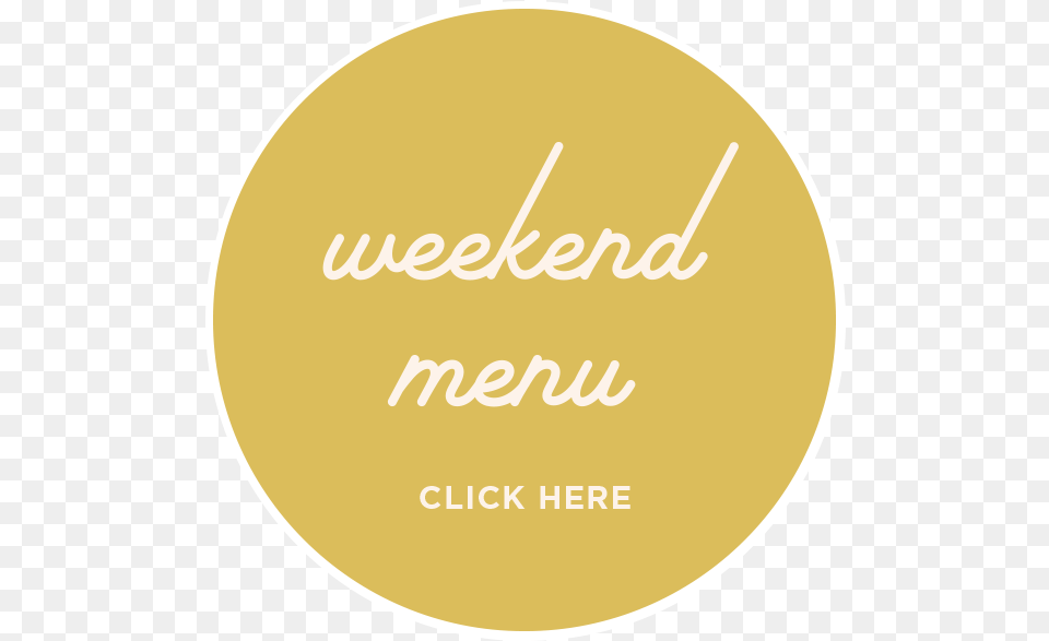 The Coffee Company Weekend Menu Follow Us On Facebook, Gold, Disk, Text Free Transparent Png