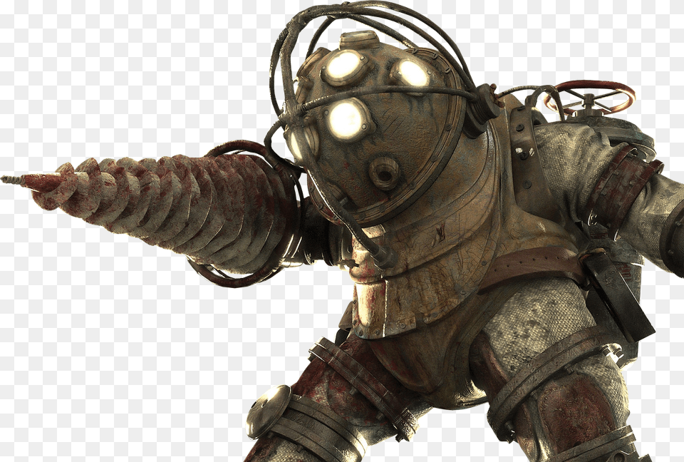 The Collection Infinite Fallout Bioshock Big Daddy, Adult, Male, Man, Person Png Image