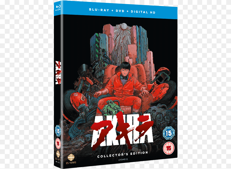 The Collector S Edition Akira Blu Ray Dvd, Book, Publication, Comics, Advertisement Png