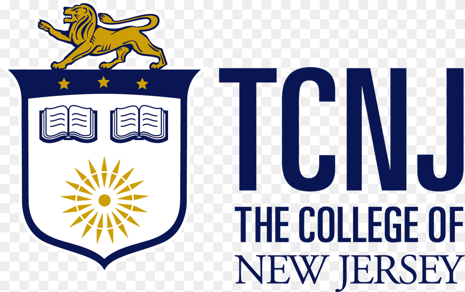 The College Of New Jersey Logo Tcnj Download Vector College Of New Jersey Logo Transparent, Animal, Lion, Mammal, Wildlife Png