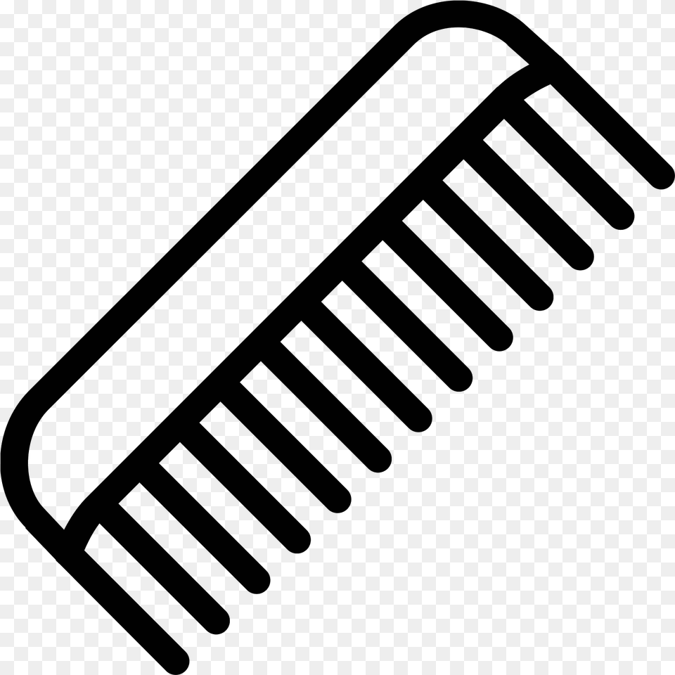 The Comb Is Small With Tons Of Little Sharp Blades, Gray Png