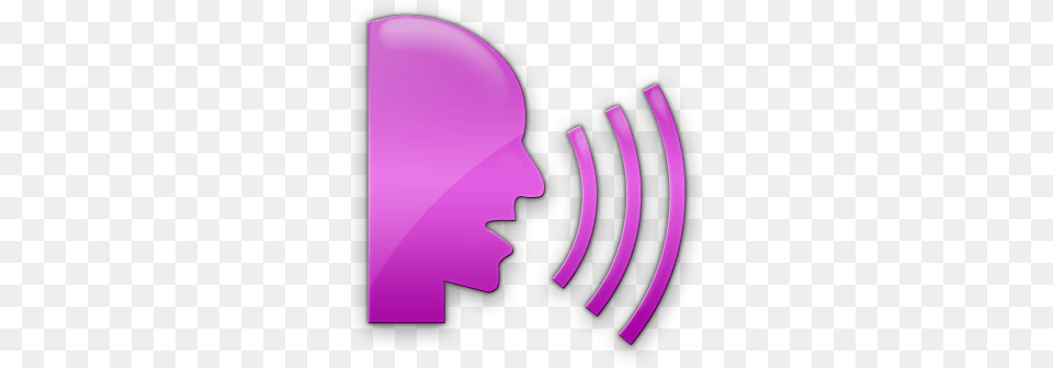 The Communicator Text To Speech Icon, Purple, Lighting, Logo, Clothing Png Image