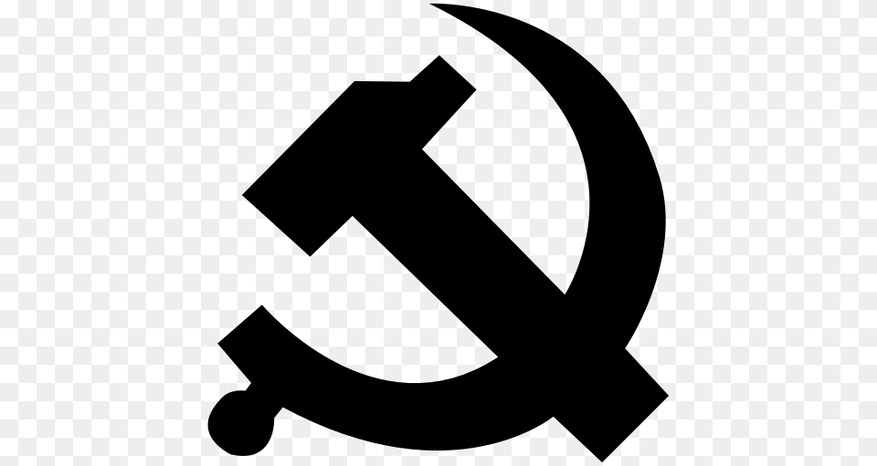 The Communist Party Communist Country Icon With And Vector, Gray Free Png Download