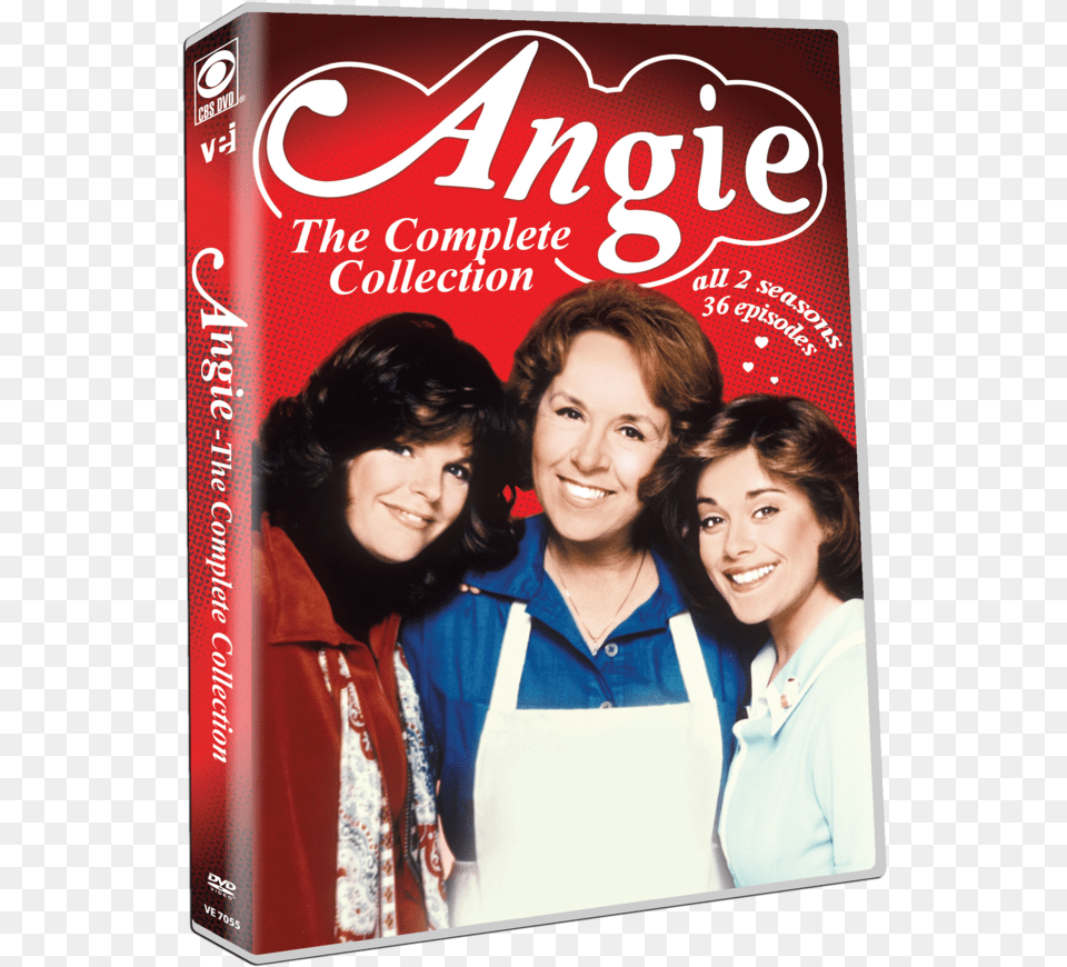 The Complete Collection Angie The Complete Collection All 2 Seasons, Publication, Book, Adult, Poster Png Image