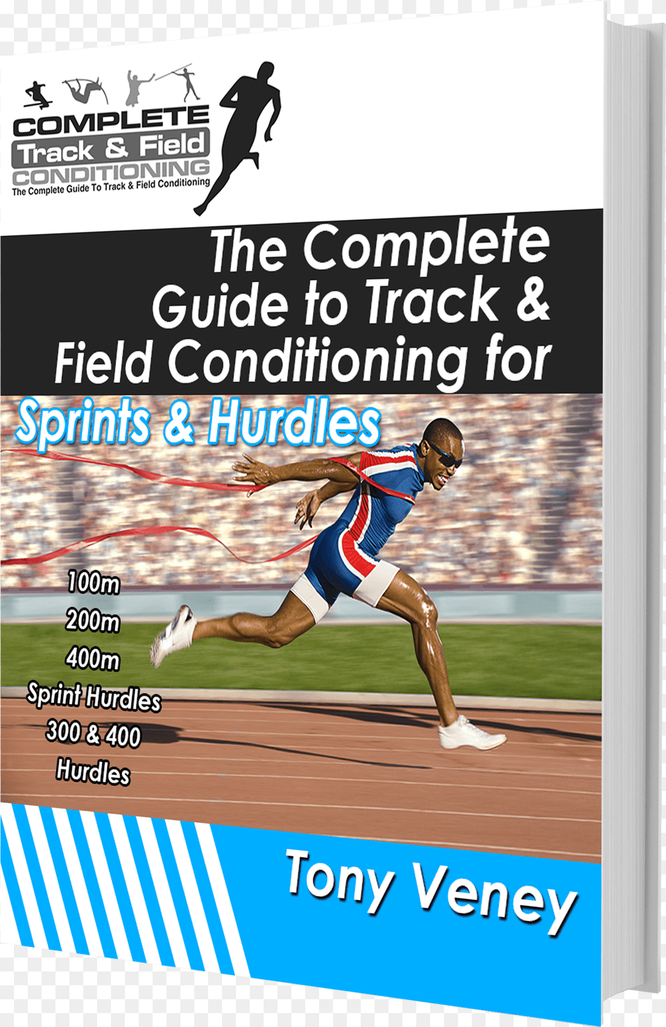 The Complete Guide To Track And Field Conditioning Track And Field Paperback, Advertisement, Adult, Poster, Person Free Transparent Png