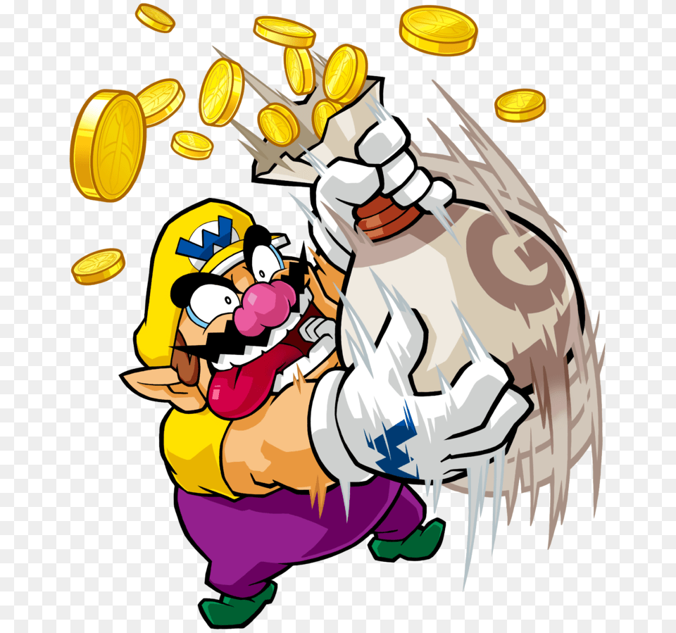The Complete History Of Wario Atomic Kote, Book, Comics, Publication, Baby Free Transparent Png