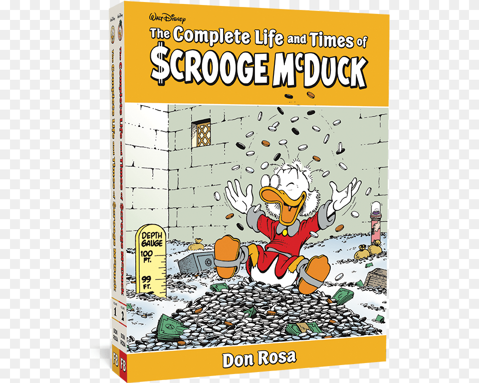 The Complete Life And Times Of Scrooge Mcduck Complete Life And Times Of Scrooge Mcduck, Baby, Person, Book, Publication Png