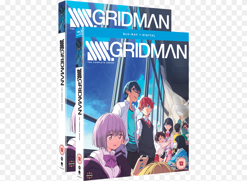 The Complete Series Ssss Gridman The Complete Series Blu Ray Dvd, Book, Publication, Comics, Person Free Transparent Png