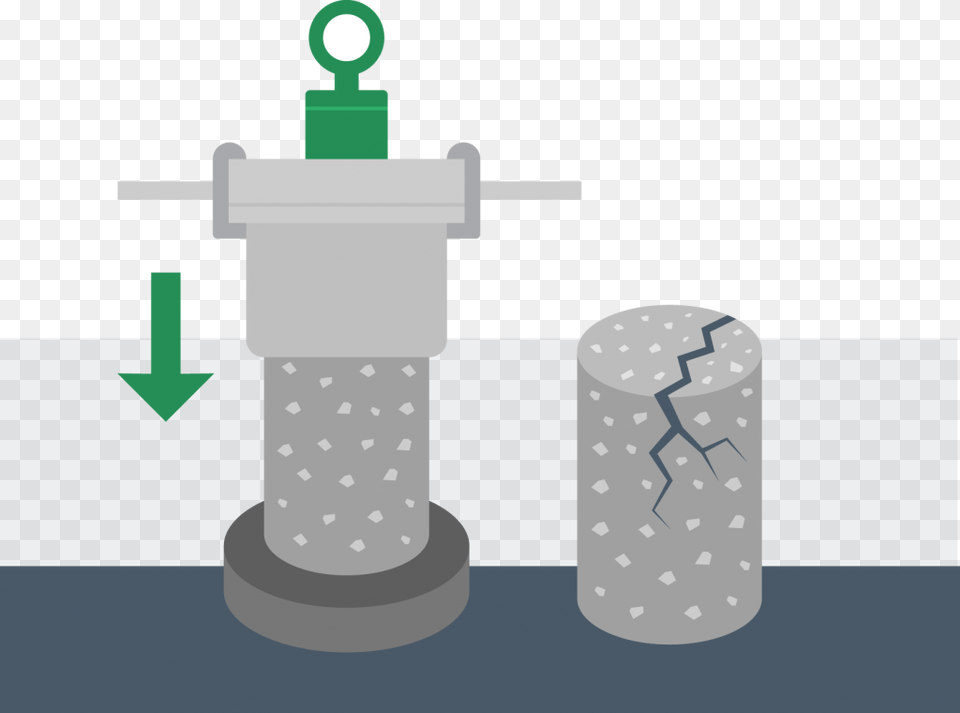 The Concrete Compression Test Download Concrete Compression Test, Cross, Symbol Png