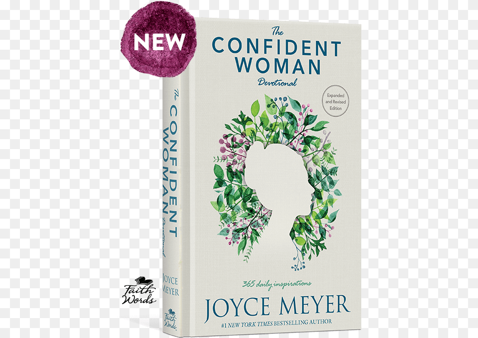 The Confident Woman Devotional Confident Woman Devotional 365 Daily Inspirations, Book, Plant, Publication Free Transparent Png