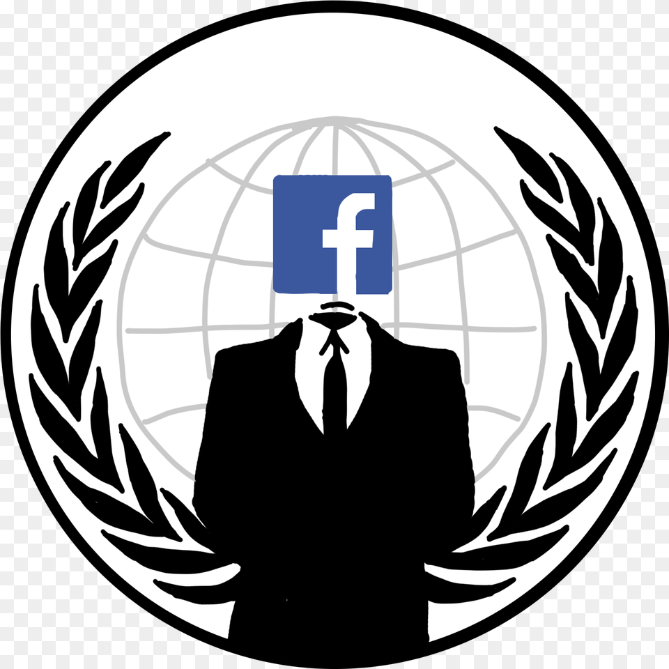 The Conflict Of Social Media Anonymous Logo, Emblem, Symbol, Adult, Male Png
