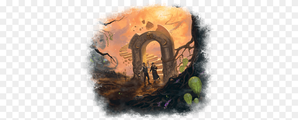 The Conspiracy Unfolds Eldritch Horror The Dreamlands Expansion, Art, Painting Png Image