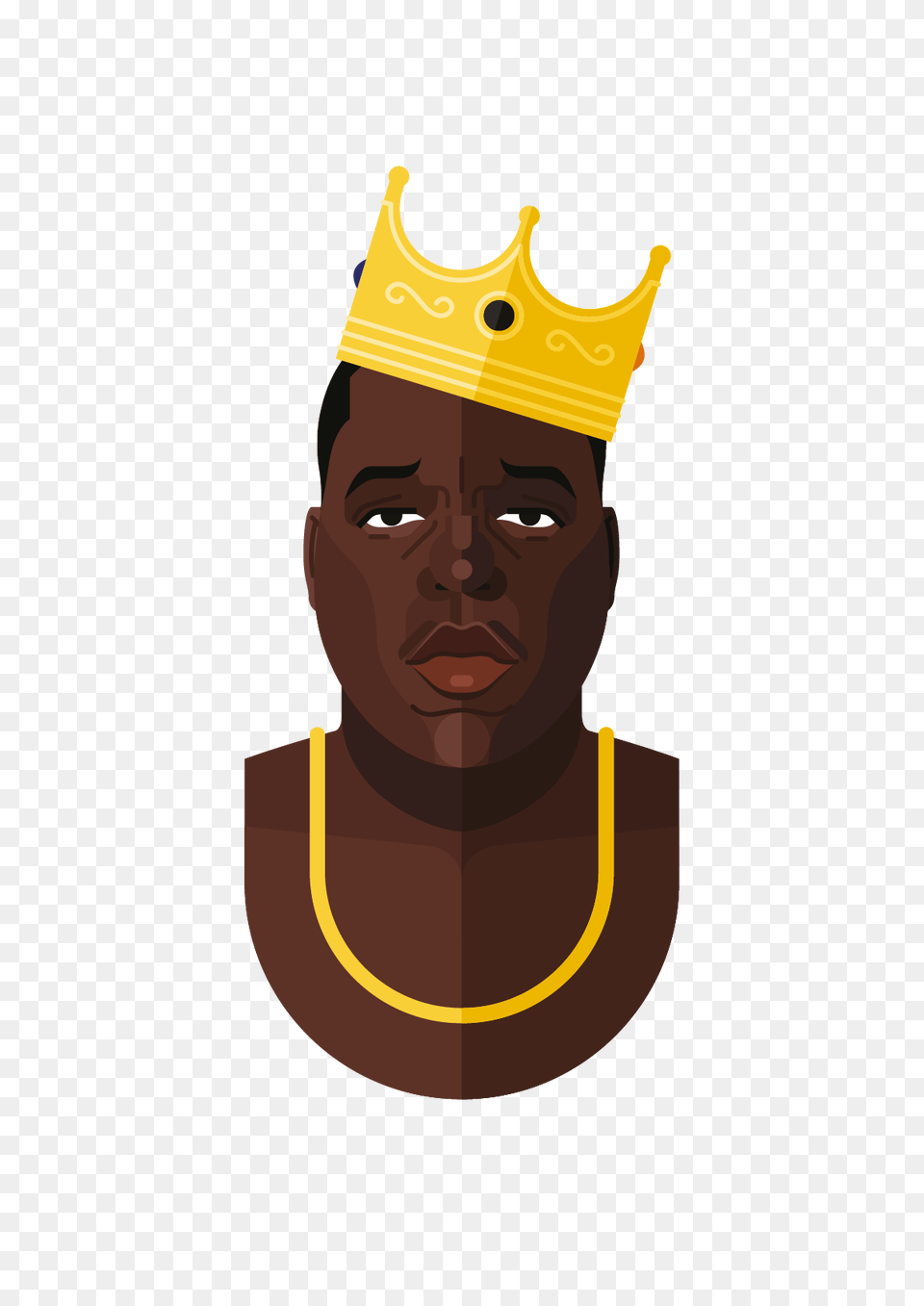 The Cool Club Biggie Smalls Poster, Accessories, Jewelry, Adult, Crown Free Transparent Png