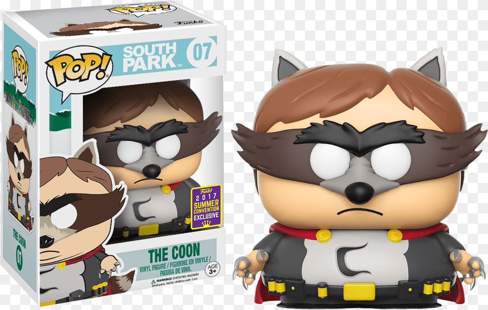 The Coon Sdcc 2017 Us Exclusive Pop Vinyl Rs Coon South Park Funko Pop, Toy, Book, Comics, Publication Free Png Download