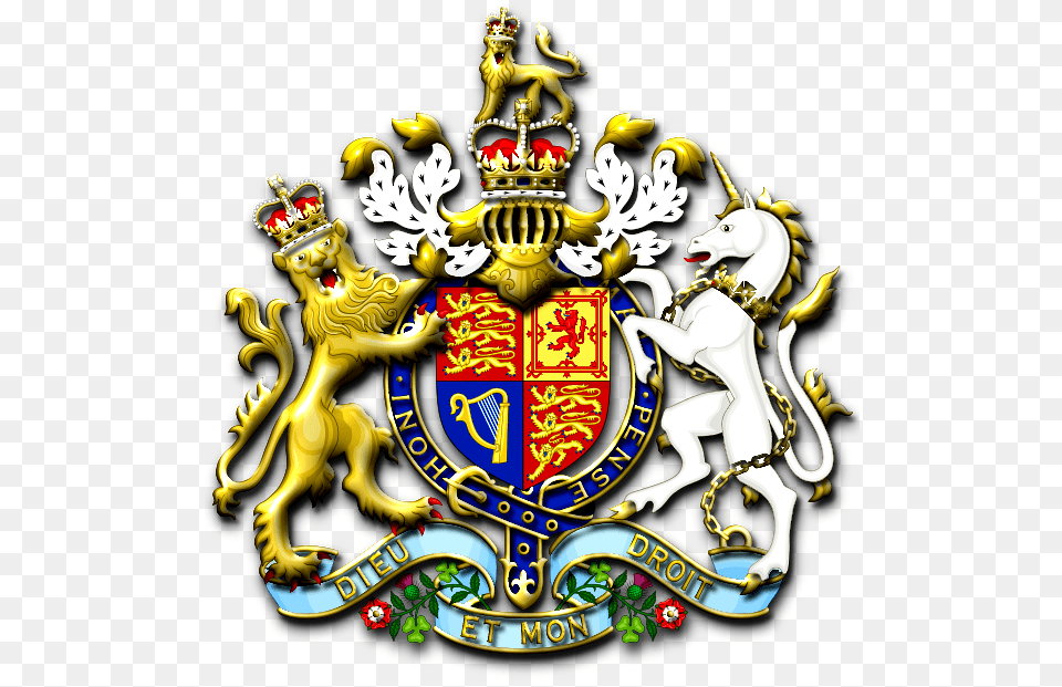 The Coronation Of Queen Elizabeth Ii Royal Coat Of Arms, Emblem, Symbol, Logo, Festival Free Png Download