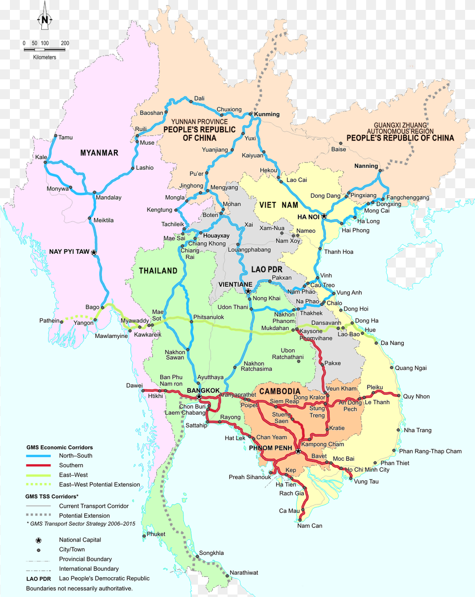 The Corridor Plays A Critical Role In Providing Yunnan Atlas, Chart, Diagram, Map, Plot Free Transparent Png