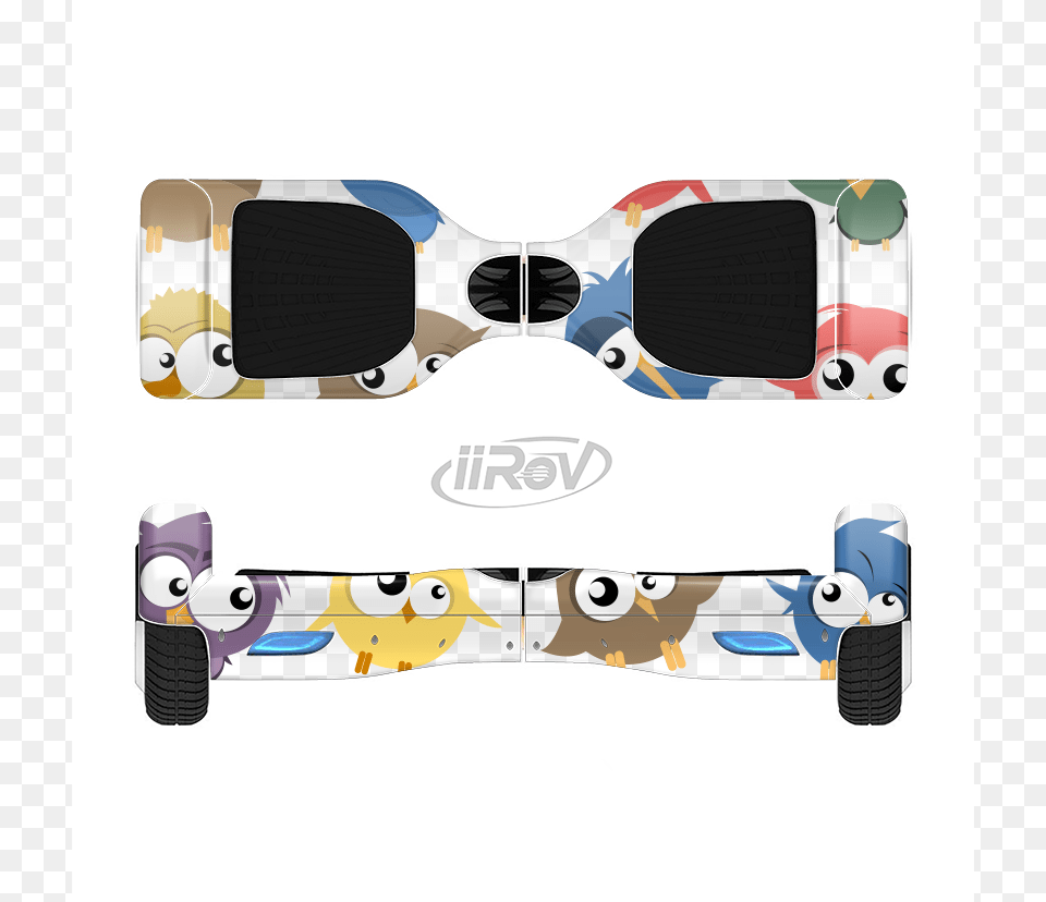 The Crazy Birds Full Body Skin Set For The Smart Drifting Self Balancing Scooter, Accessories, Tie, Formal Wear, Sunglasses Png Image