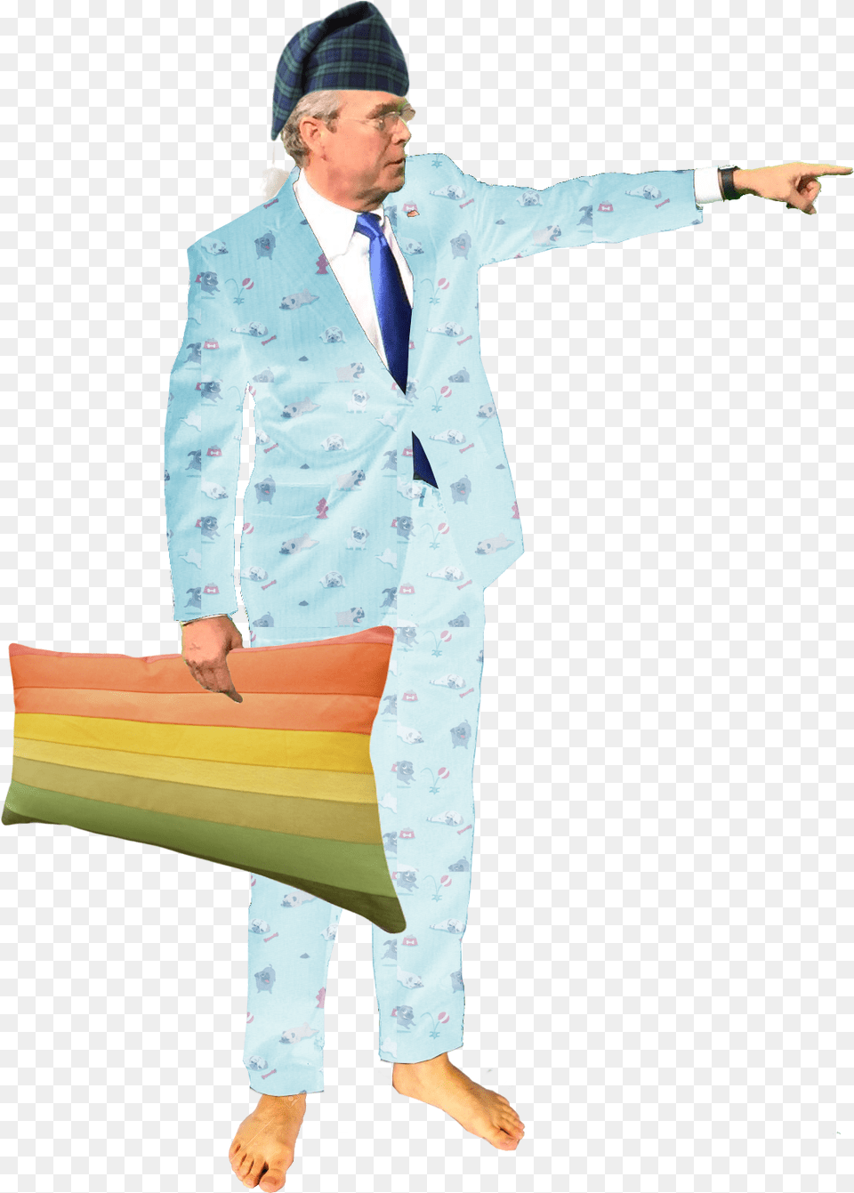 The Creator Included A If You Want To Put Sleepy, Suit, Clothing, Formal Wear, Person Free Png