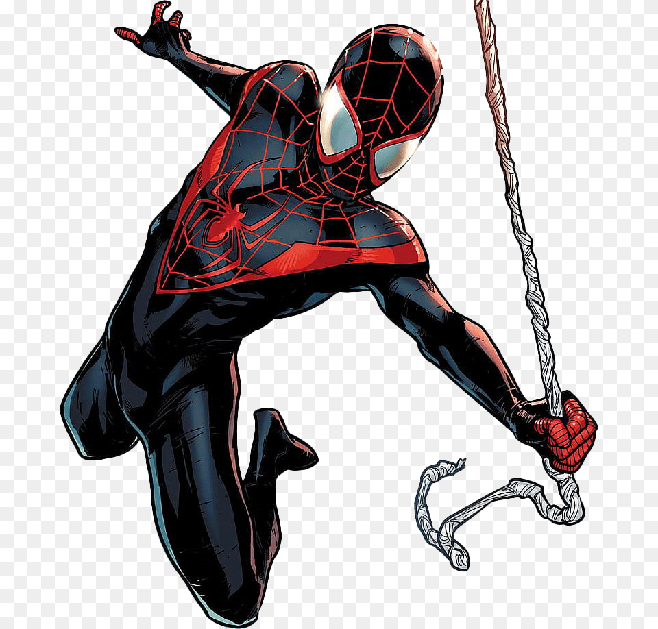 The Crimson Spider S Hero Gear 526px Miles Morales Miles Morales Comic Suit, Electronics, Hardware, Adult, Female Free Png