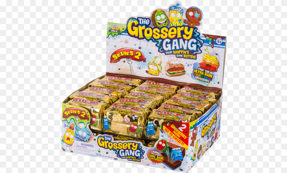 The Crossery Gang S2 Surprise Pack Yucky Bar Grossery Gang Series 2 Yuck Bar Surprise Pack, Food, Sweets, Snack, Candy Png Image