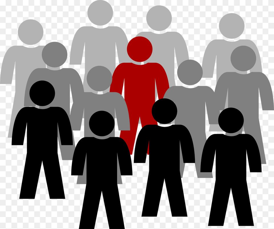 The Crowd Clipart, People, Person, Walking, Adult Free Png Download