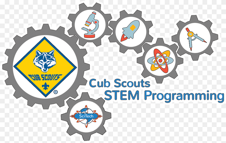 The Cub Scouts Has Added Stem Is Part Of Their Adventure Cub Scout, Logo, Animal, Cat, Mammal Free Transparent Png