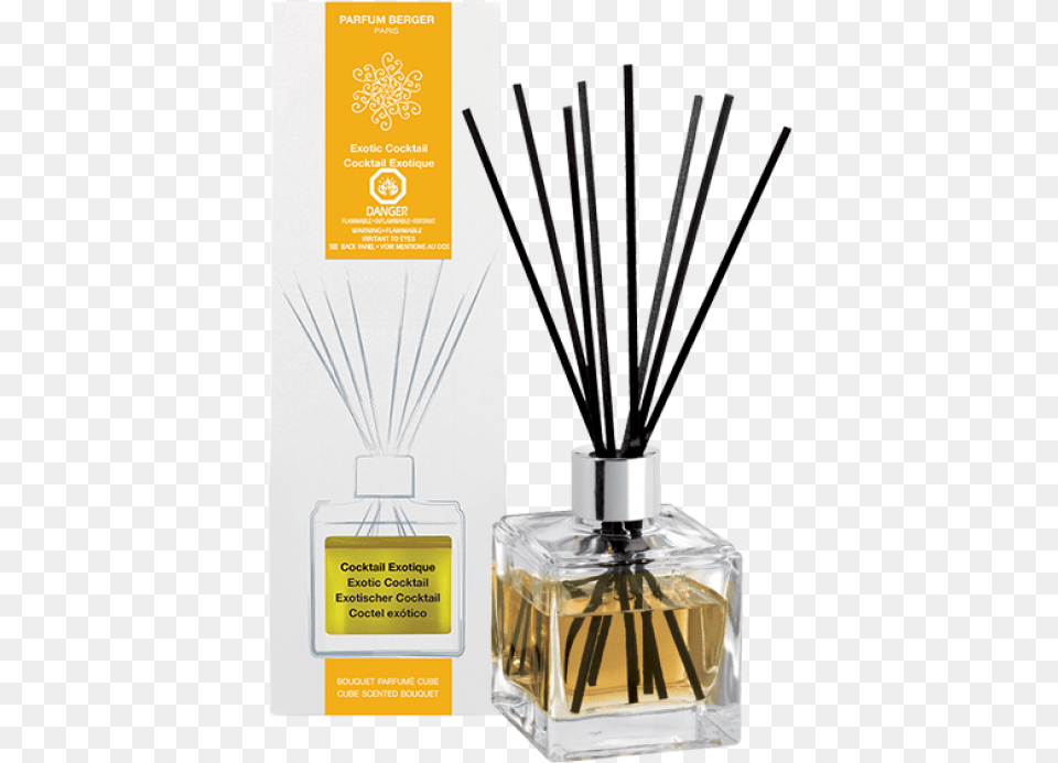 The Cube Scented Bouquet Cocktail Exotic Lampe Berger Cube Scented Bouquet Orange Cinnamon, Bottle, Cosmetics, Perfume, Smoke Pipe Free Transparent Png
