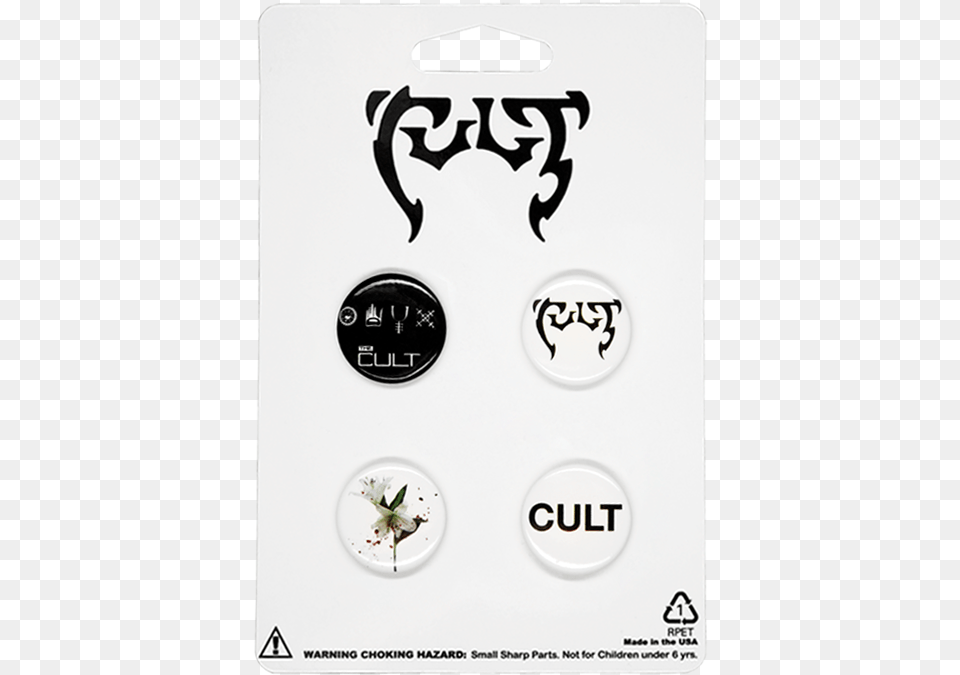 The Cult Pin Set Cult Merchandise, Logo Free Png Download