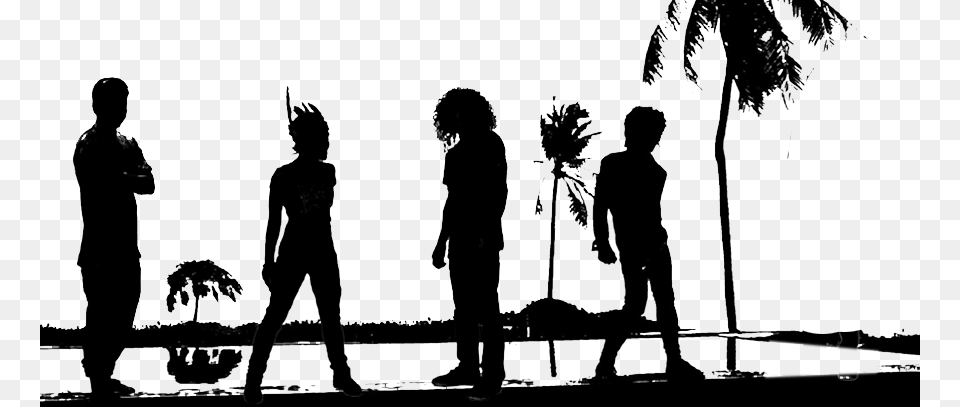 The Current Band Silhouette, Tree, Summer, Plant, Palm Tree Png