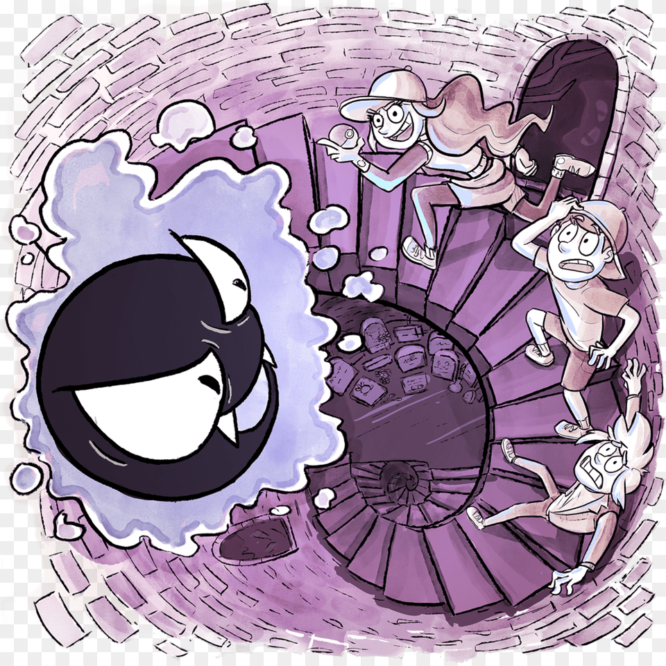 The Curse Of Lavender Town U2014 20 Sided Stories Pokemon Lavender Town Art, Publication, Book, Adult, Person Png Image