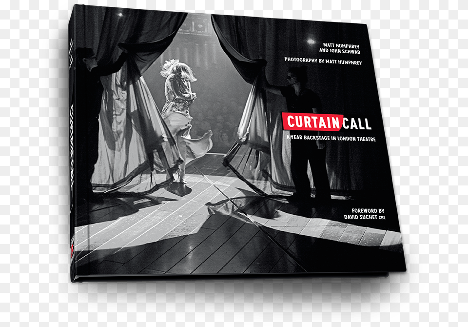 The Curtain Call Book Cover Book Of Theatre, Stage, Adult, Person, Man Free Png Download