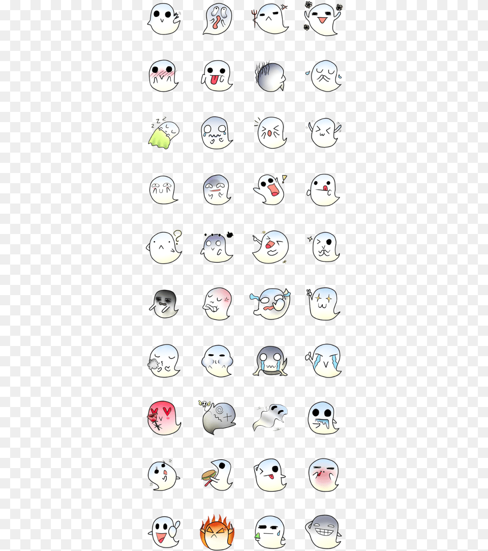 The Cute Ghost, Animal, Bird, Penguin, Face Free Png Download