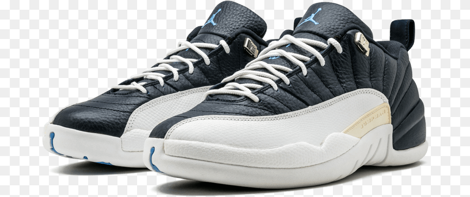 The Daily Jordan Jordan 12 Low Obsidian, Clothing, Footwear, Shoe, Sneaker Png Image