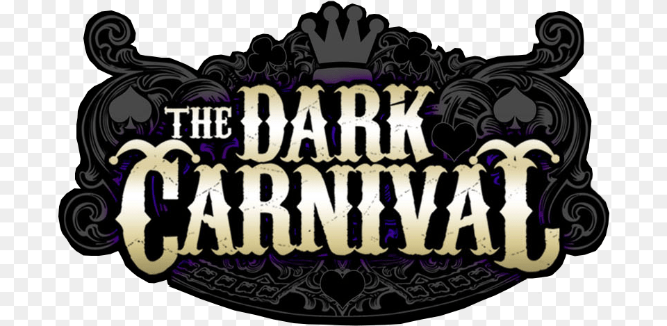 The Dark Carnival Illustration, Text, Logo, Blackboard Png