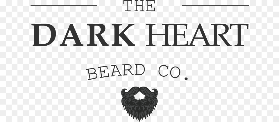 The Dark Heart Beard Co Name Plate And Letter Box, Logo, Scoreboard, Symbol, Text Free Png