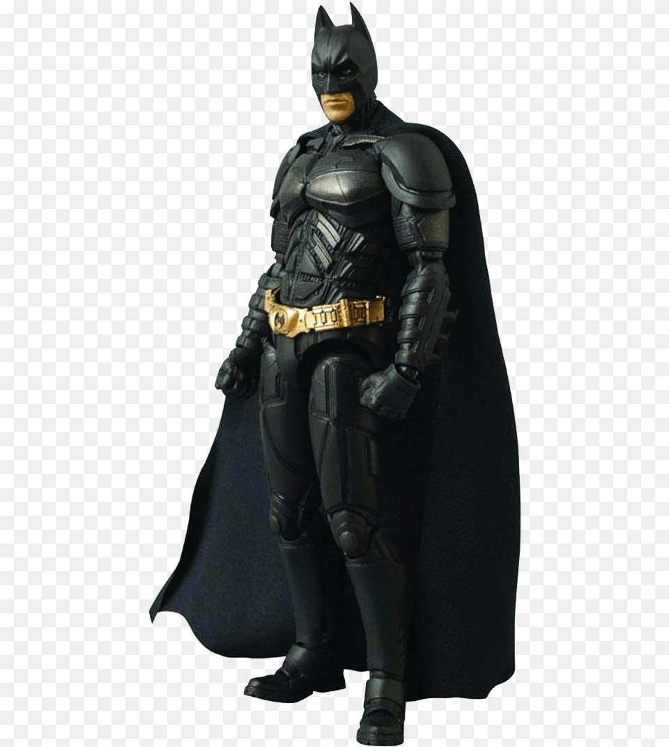 The Dark Knight Graphic Black And White Mafex Justice League Batman, Adult, Male, Man, Person Png