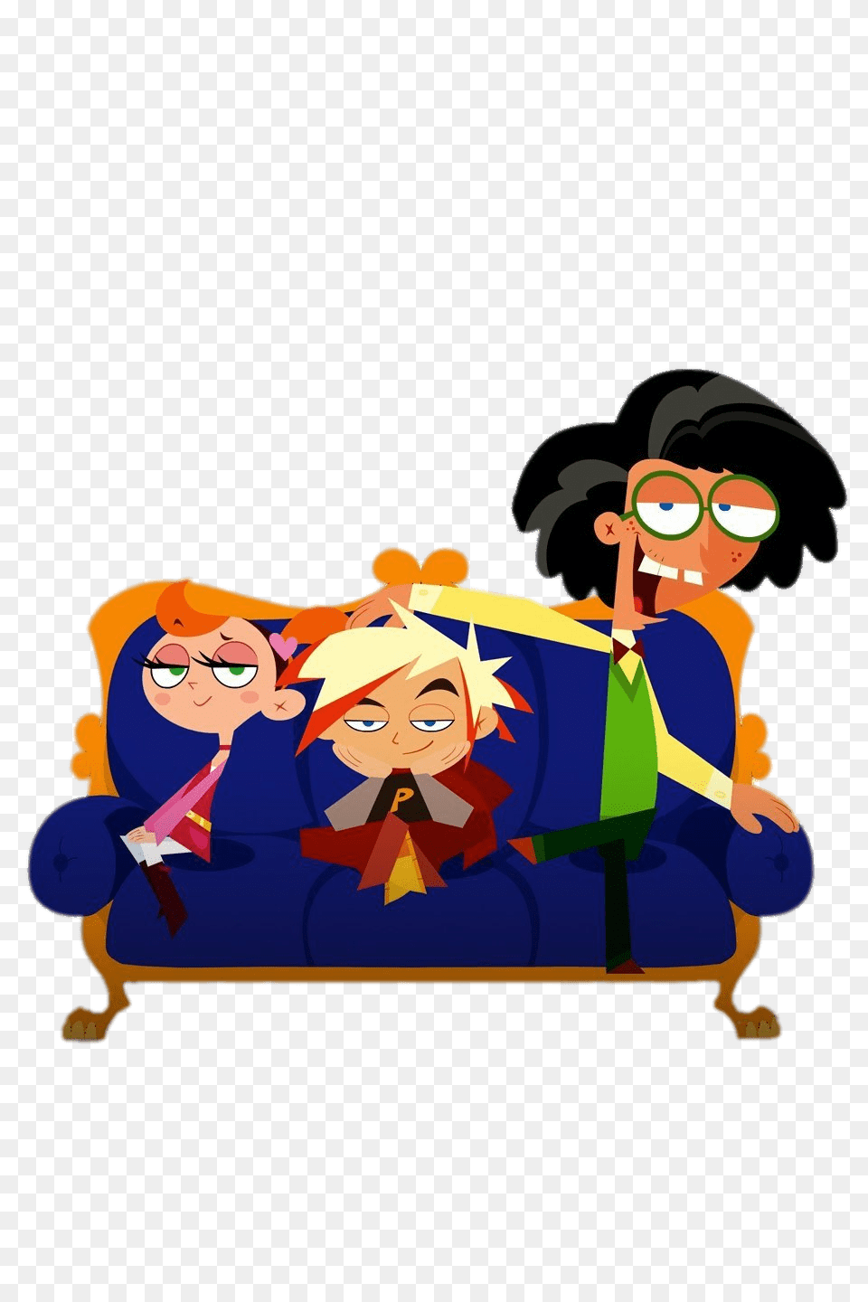 The Davincibles Sitting On A Sofa, Baby, Person, Face, Head Free Png Download