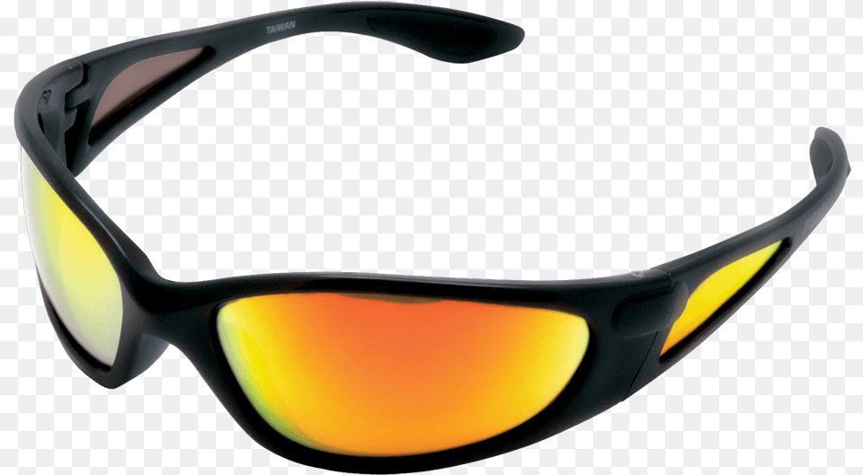 The Daytona Black Frame Fire Mirror Lens Plastic, Accessories, Glasses, Goggles, Sunglasses Free Png Download