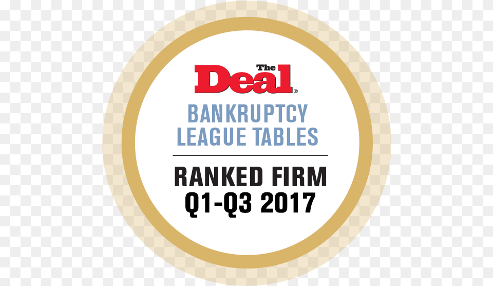 The Deal Bankruptcy League Tables Deal, Advertisement, Disk, Sticker, Poster Free Png