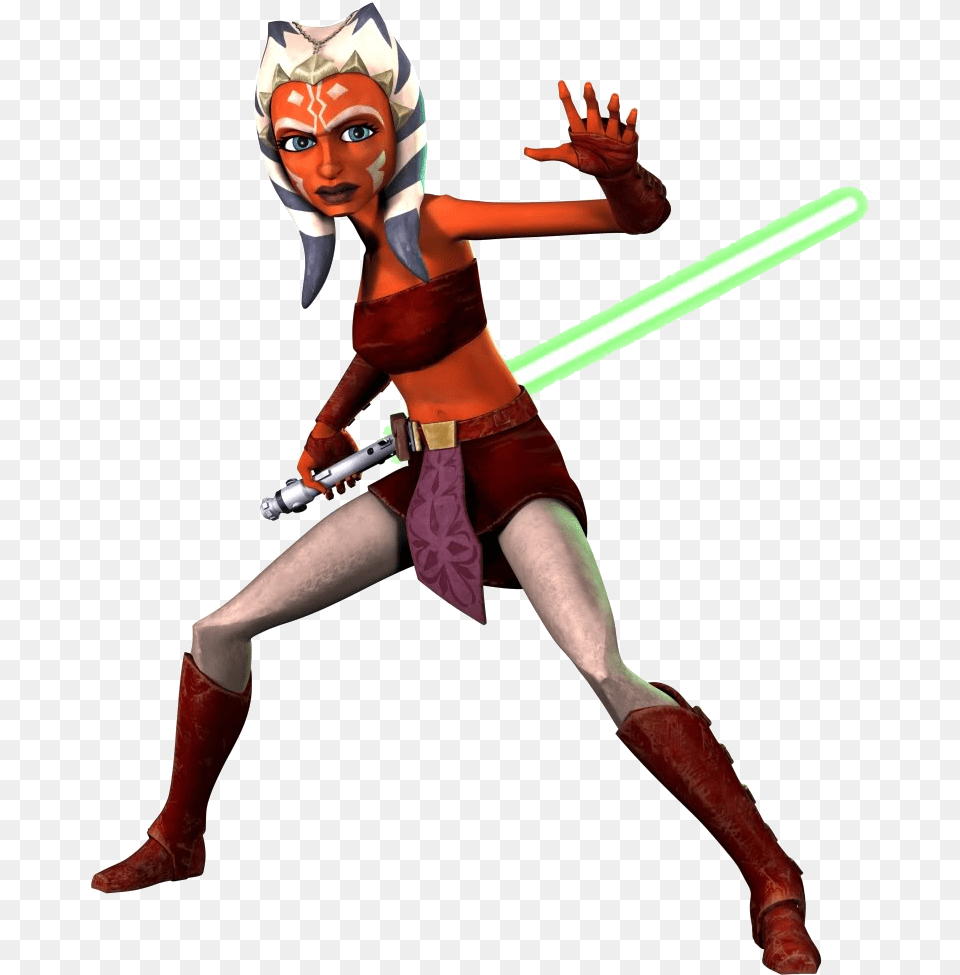 The Death Battle Fanon Wiki Ahsoka Tano Clone Wars Season, Clothing, Costume, Person, Adult Free Transparent Png