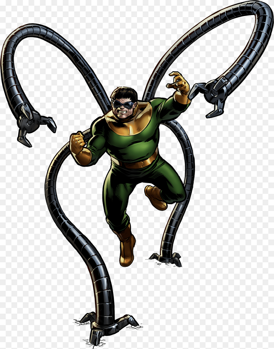 The Death Battle Fanon Wiki Doctor Octopus, Adult, Male, Man, Person Png Image