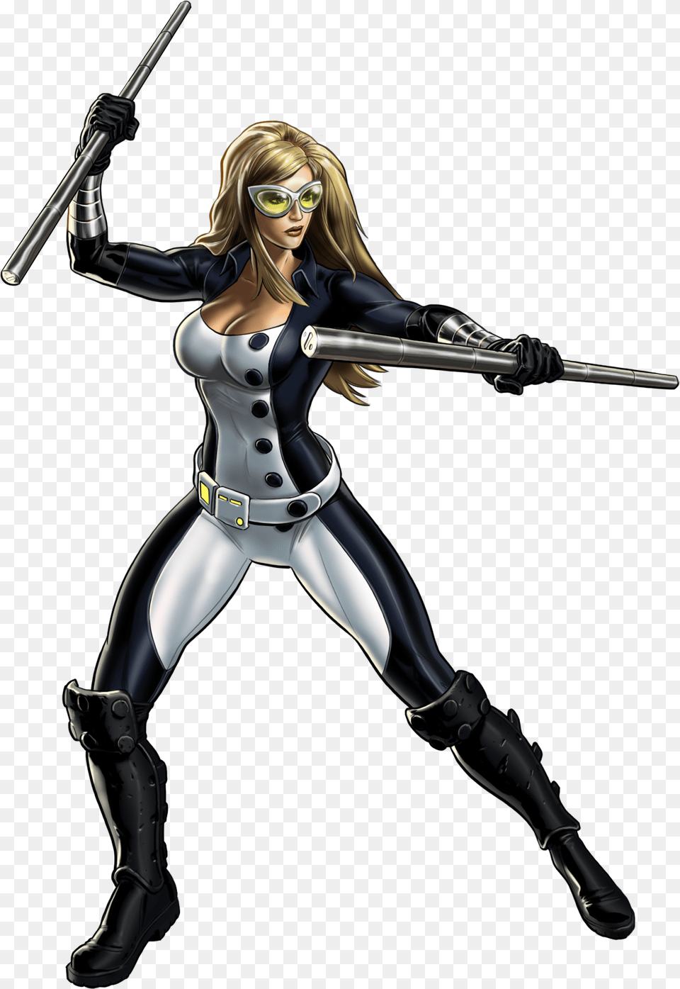 The Death Battle Fanon Wiki Marvel Mockingbird, Clothing, Costume, Person, Book Png Image